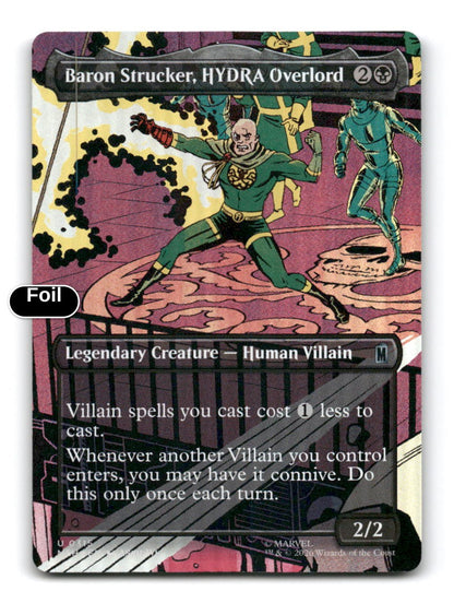 Baron Strucker, HYDRA Overlord (Borderless)