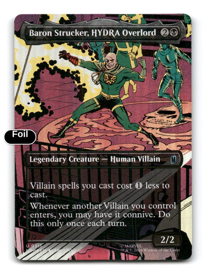 Baron Strucker, HYDRA Overlord (Borderless)
