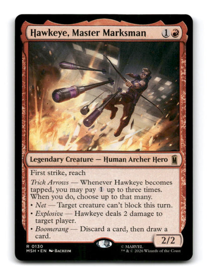 Hawkeye, Master Marksman