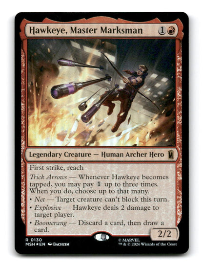 Hawkeye, Master Marksman