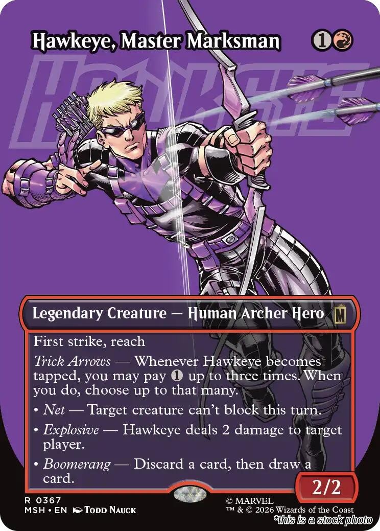 Hawkeye, Master Marksman (Borderless)