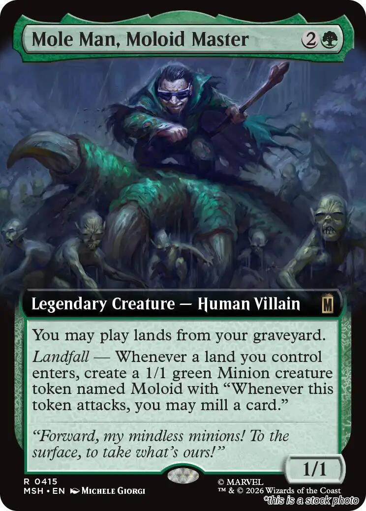 Mole Man, Moloid Master (Extended Art)
