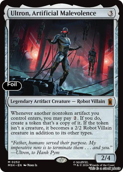 Ultron, Artificial Malevolence