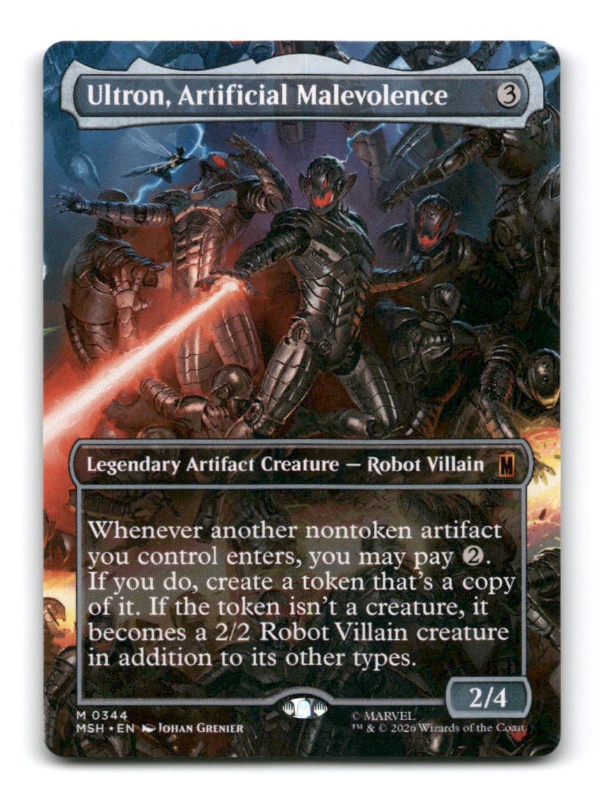 Ultron, Artificial Malevolence (Borderless) (0344)