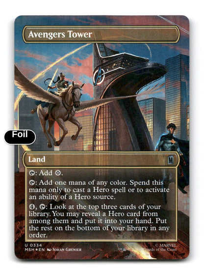 Avengers Tower (Borderless)