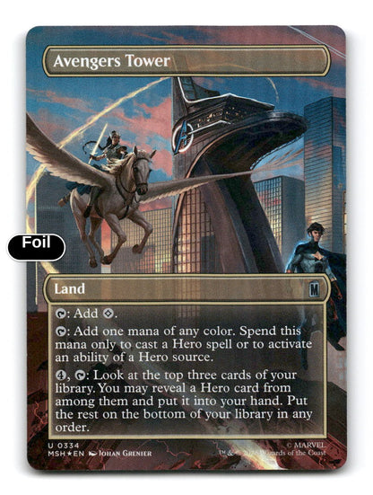 Avengers Tower (Borderless)