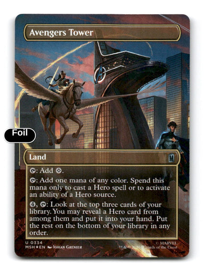 Avengers Tower (Borderless)