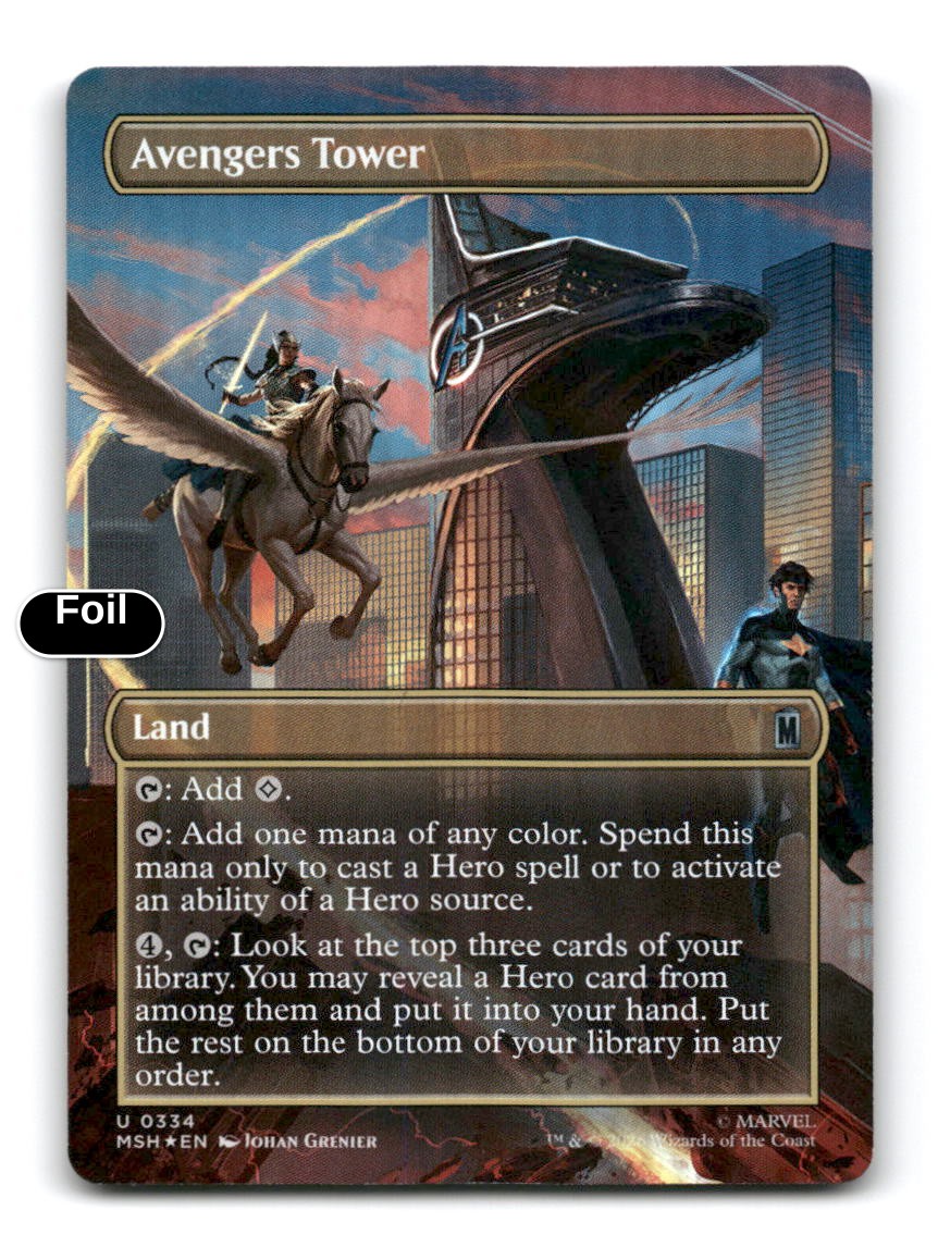 Avengers Tower (Borderless)
