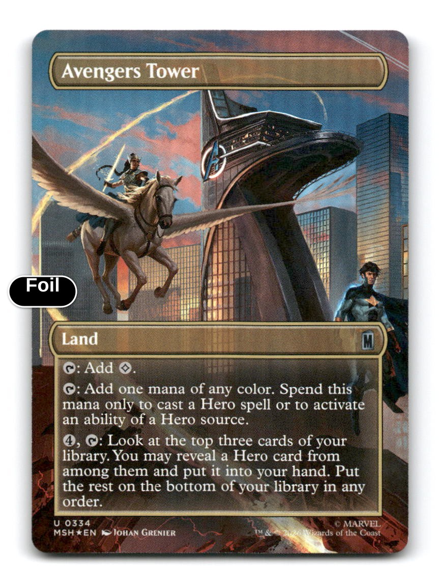 Avengers Tower (Borderless)