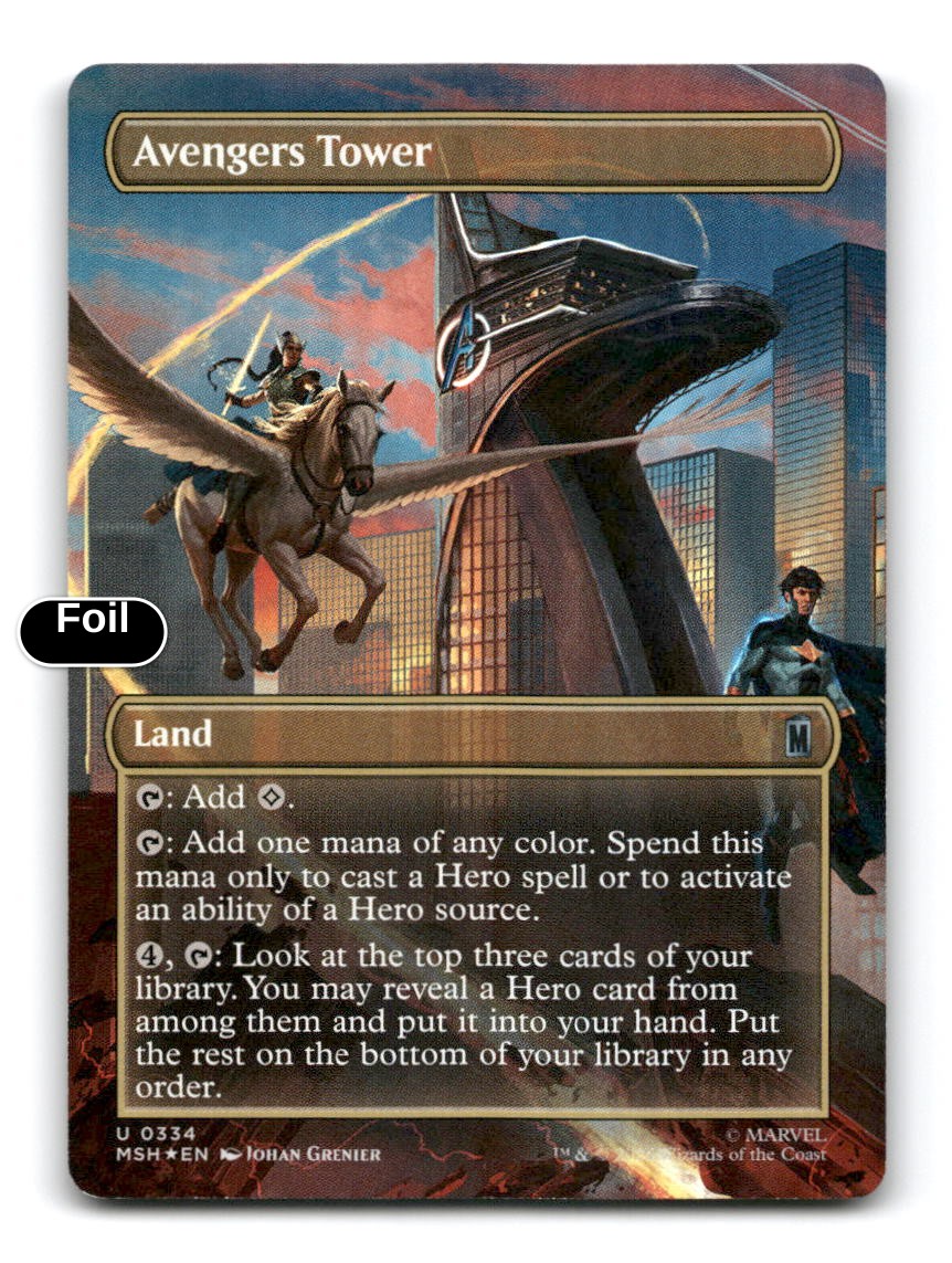 Avengers Tower (Borderless)