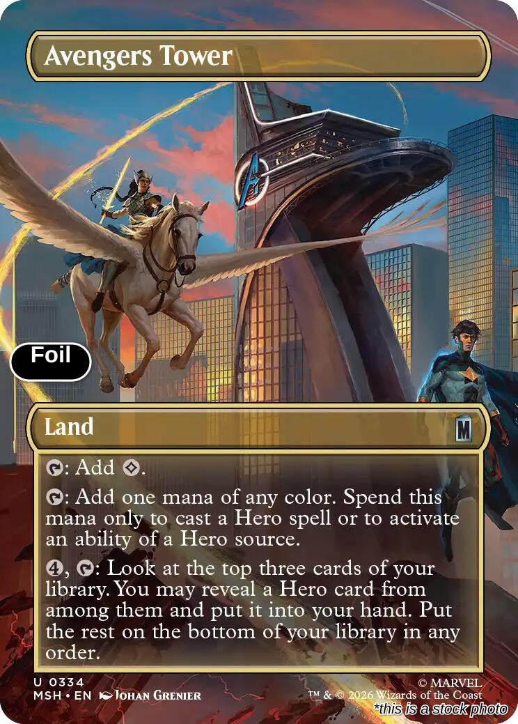Avengers Tower (Borderless)