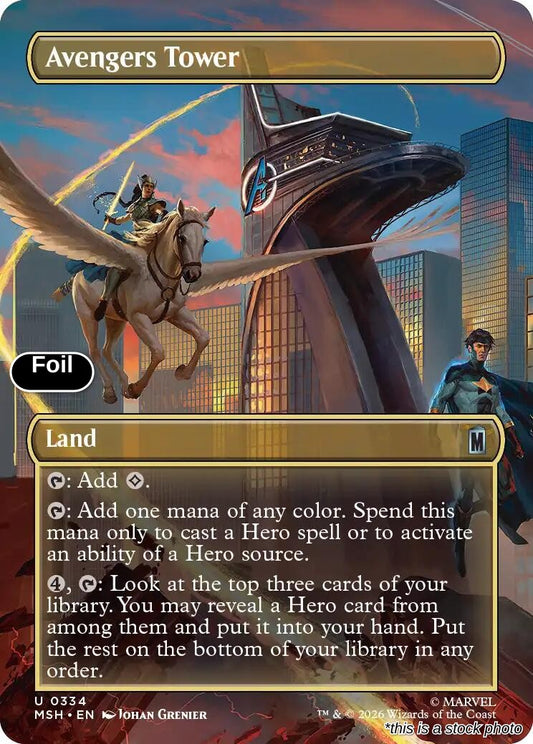 Avengers Tower (Borderless)