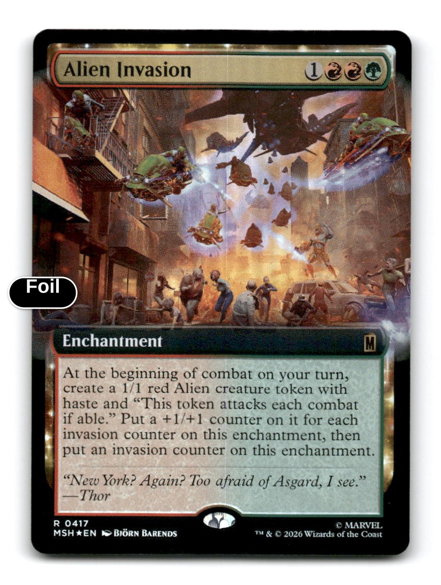 Alien Invasion (Extended Art)