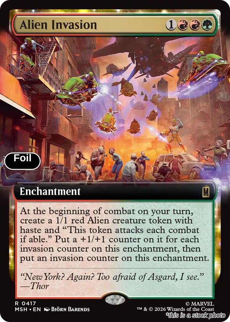 Alien Invasion (Extended Art)