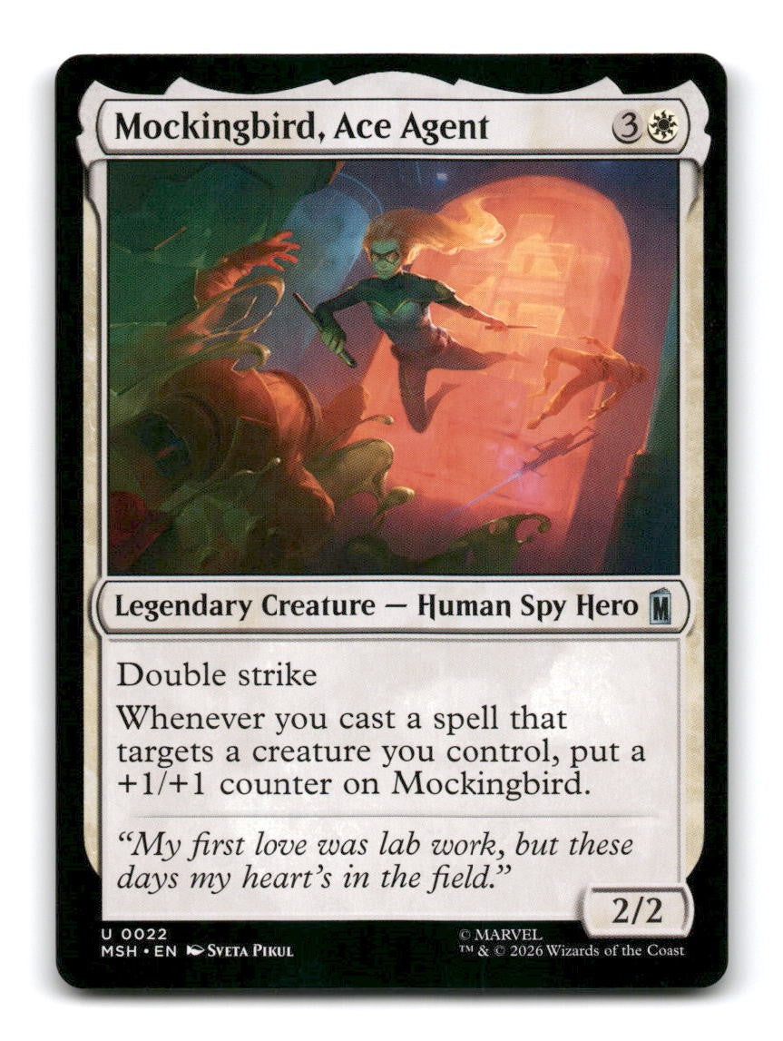 Mockingbird, Ace Agent