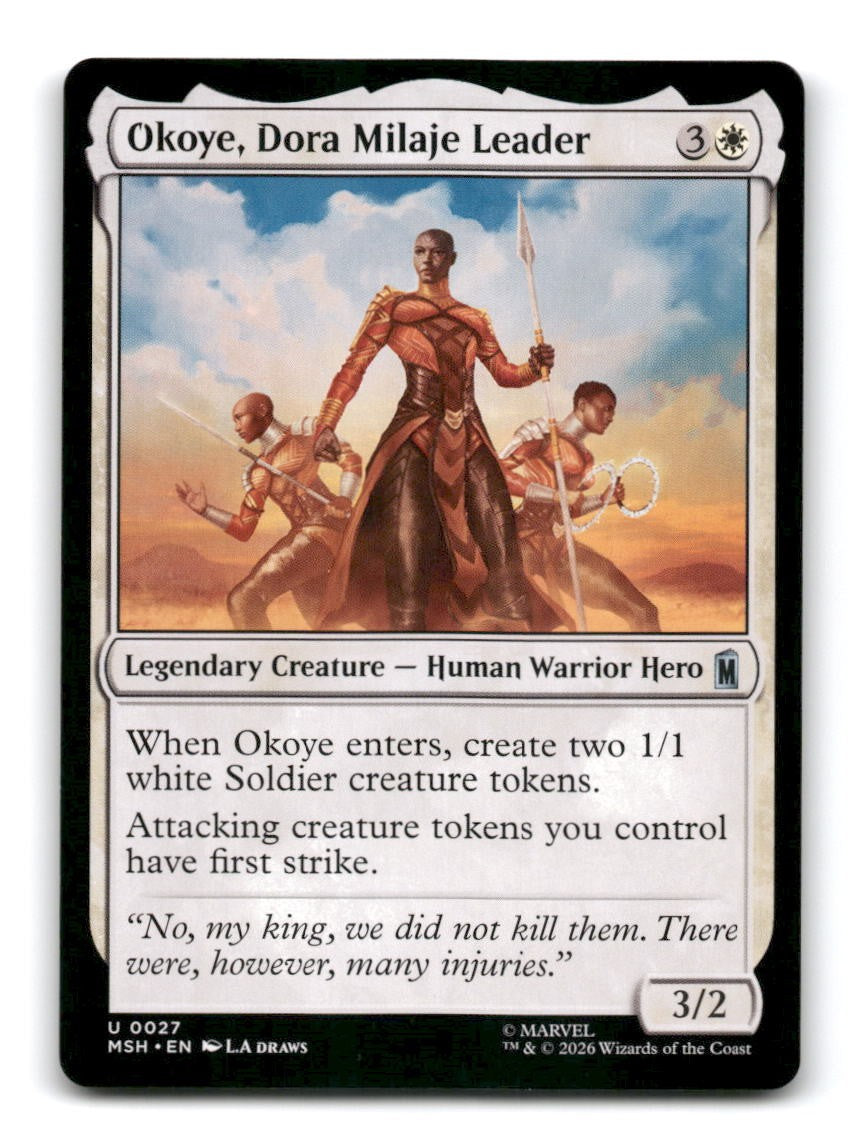 Okoye, Dora Milaje Leader