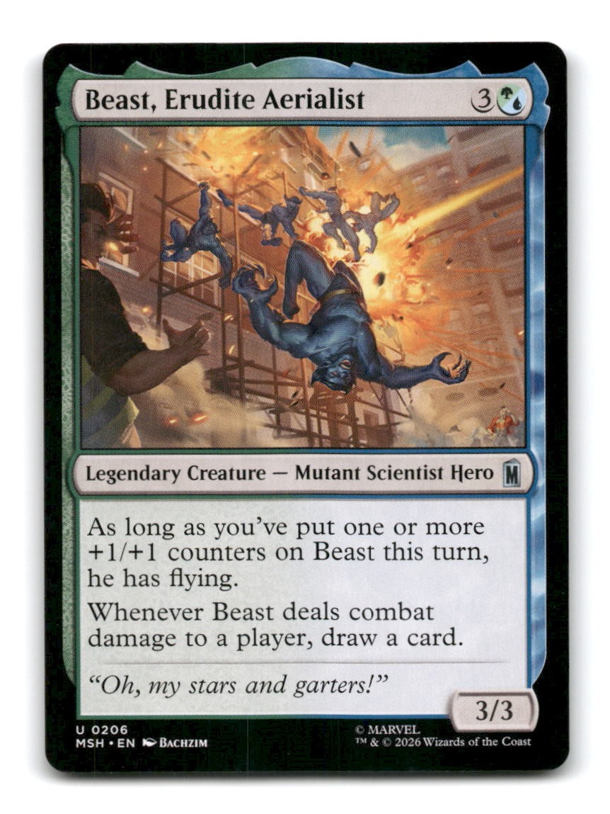 Beast, Erudite Aerialist