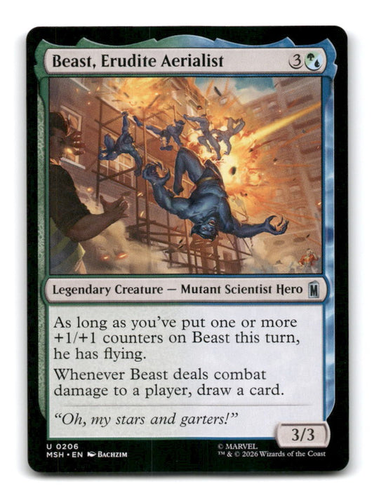 Beast, Erudite Aerialist