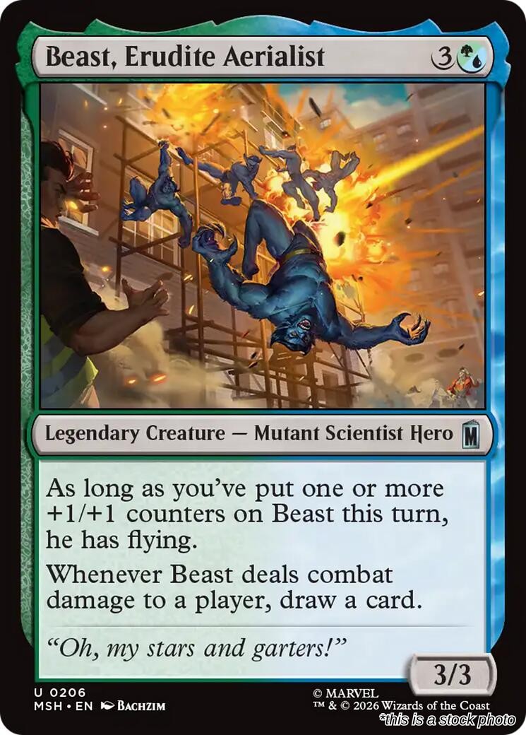 Beast, Erudite Aerialist