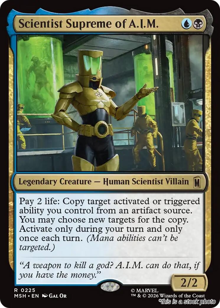 Scientist Supreme of A.I.M.