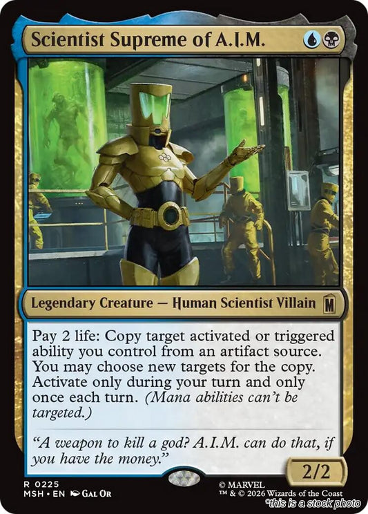 Scientist Supreme of A.I.M.