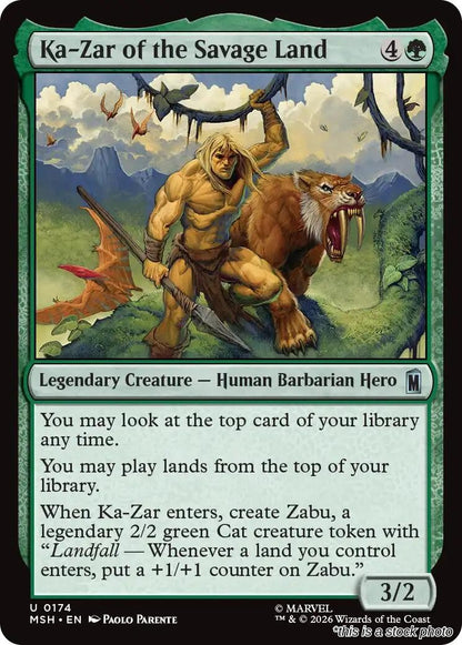 Ka-Zar of the Savage Land