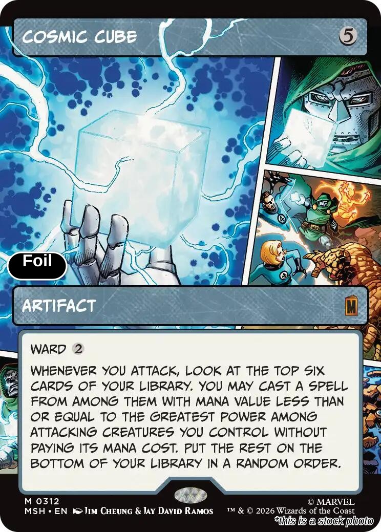 Cosmic Cube (Borderless) (0312)