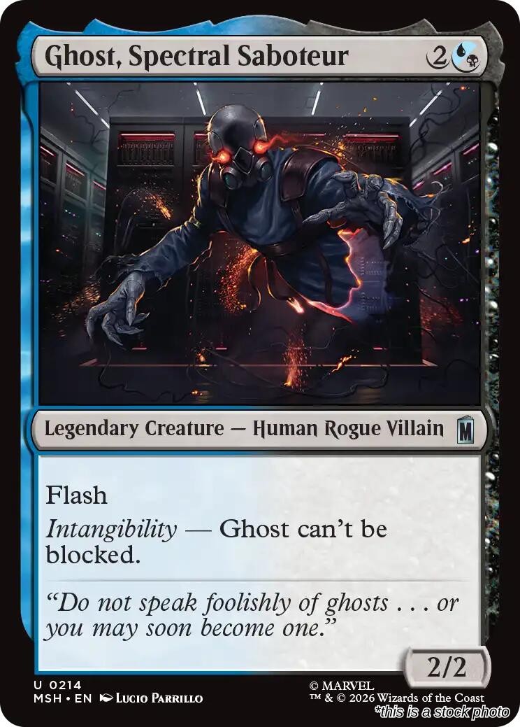 Ghost, Spectral Saboteur