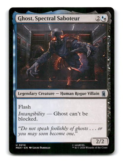 Ghost, Spectral Saboteur
