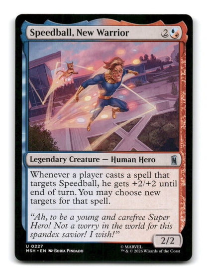 Speedball, New Warrior