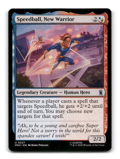 Speedball, New Warrior