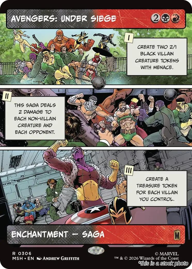 Avengers: Under Siege (Borderless)