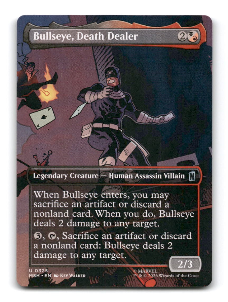 Bullseye, Death Dealer (Borderless)