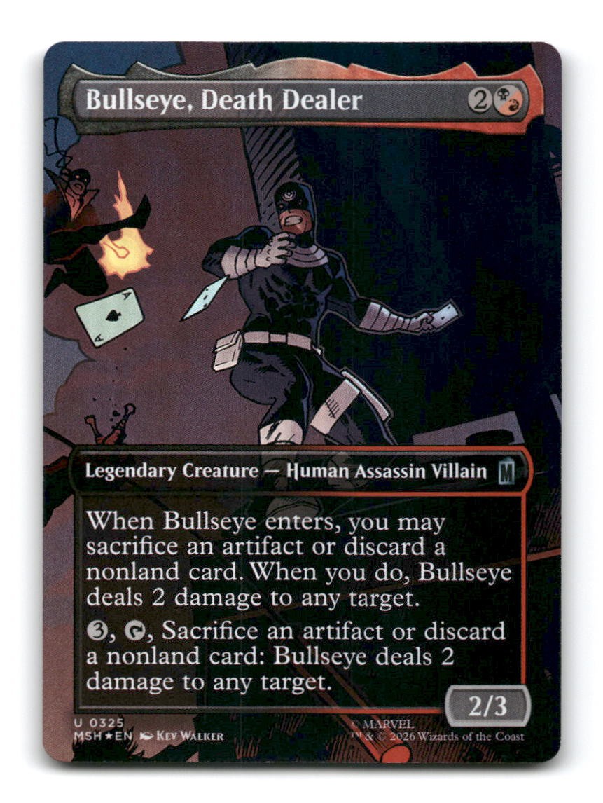 Bullseye, Death Dealer (Borderless)