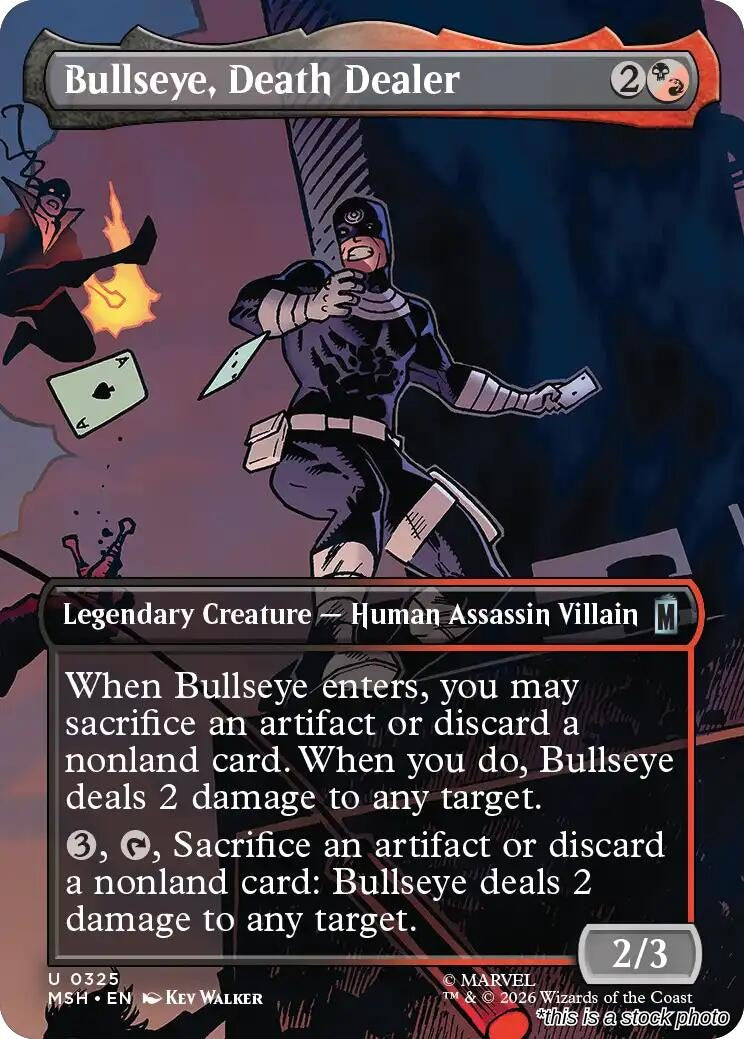 Bullseye, Death Dealer (Borderless)
