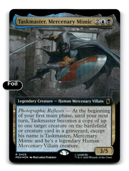 Taskmaster, Mercenary Mimic (Extended Art)