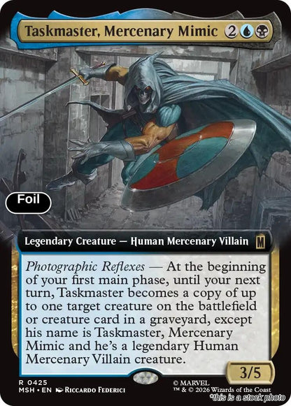 Taskmaster, Mercenary Mimic (Extended Art)