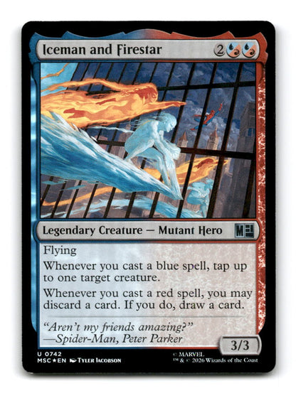 Iceman and Firestar