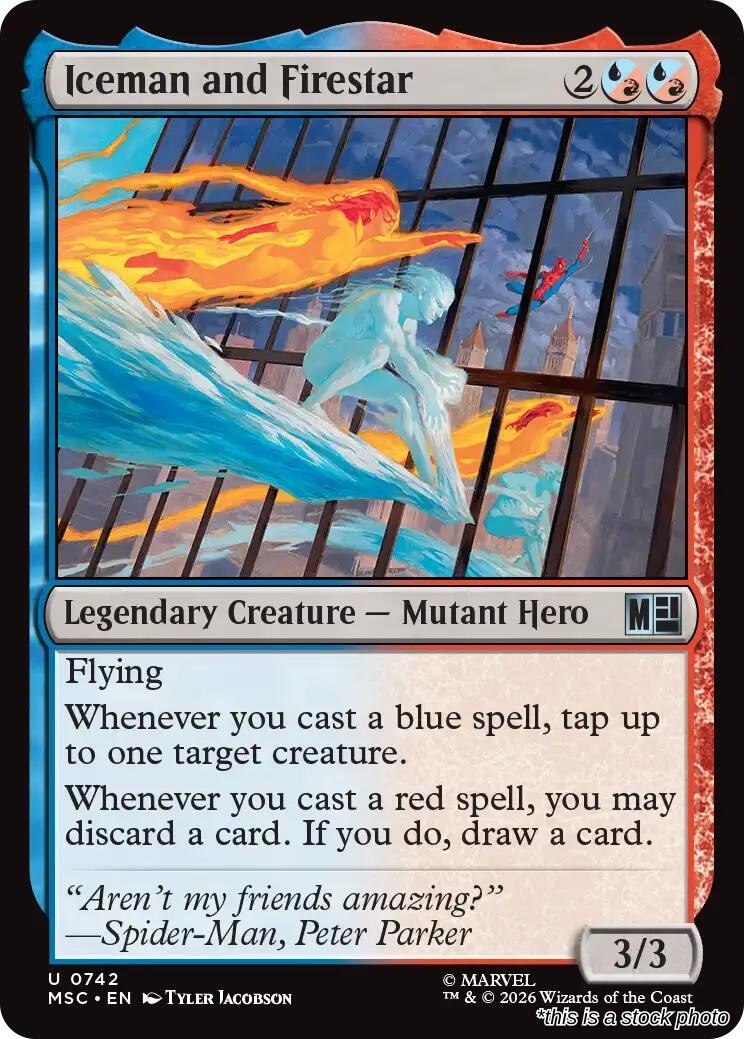 Iceman and Firestar