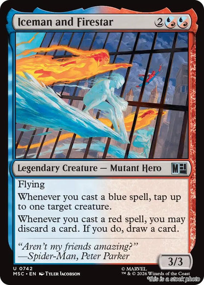 Iceman and Firestar