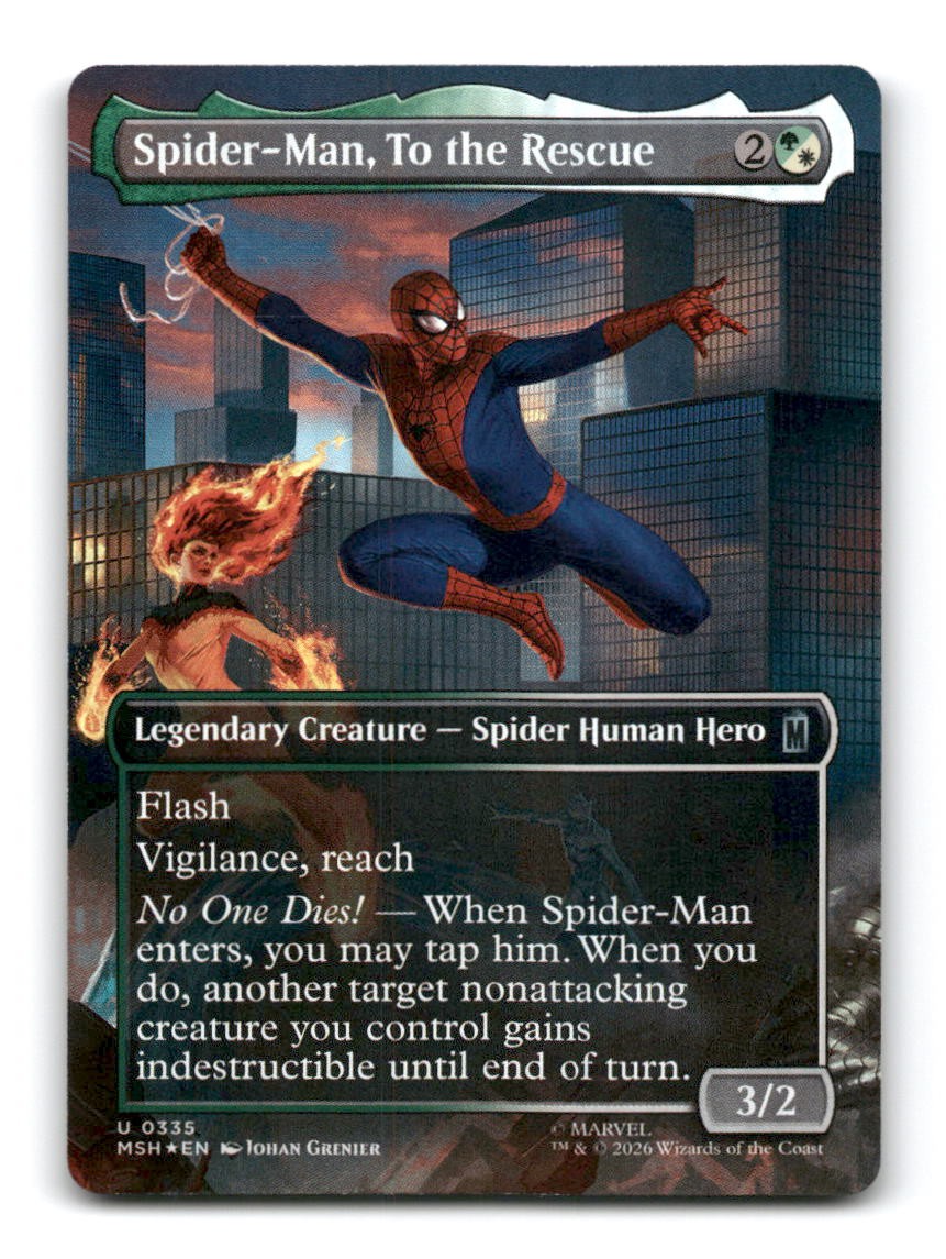 Spider-Man, To the Rescue (Borderless)