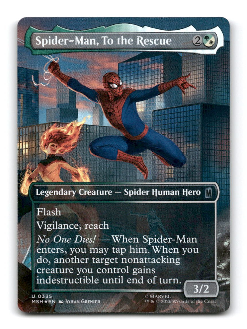 Spider-Man, To the Rescue (Borderless)