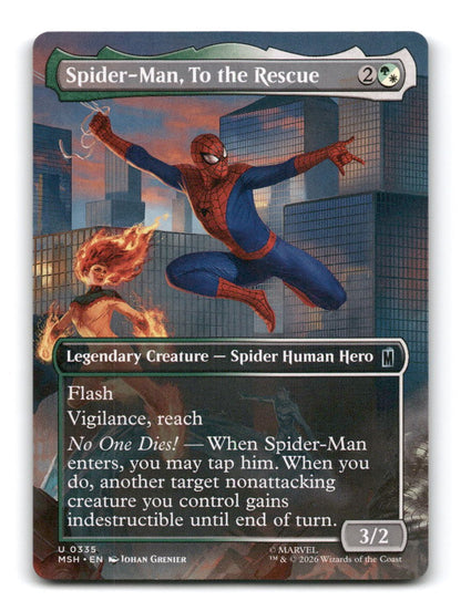 Spider-Man, To the Rescue (Borderless)