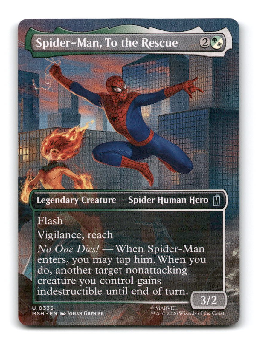 Spider-Man, To the Rescue (Borderless)