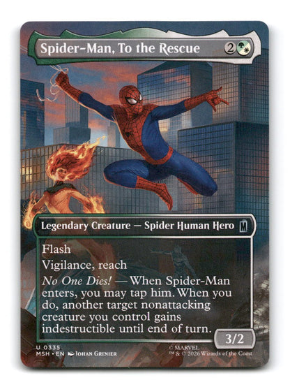 Spider-Man, To the Rescue (Borderless)