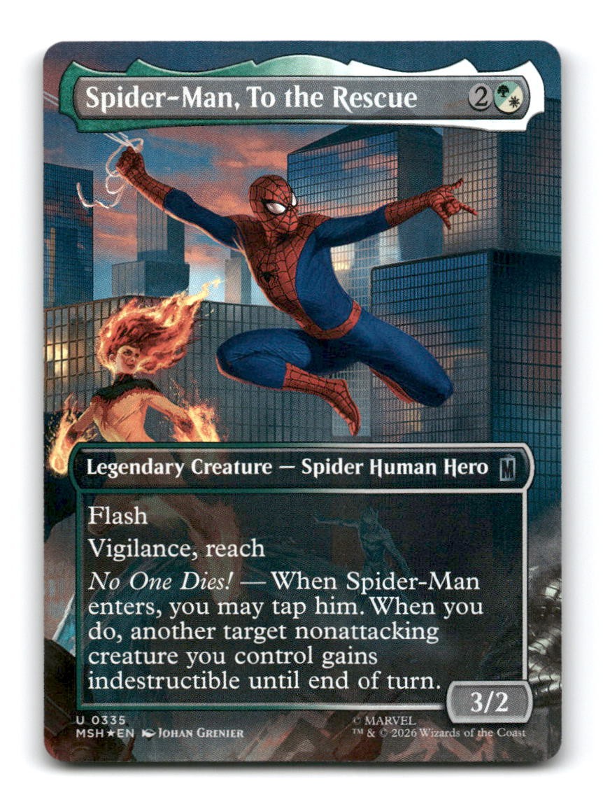 Spider-Man, To the Rescue (Borderless)