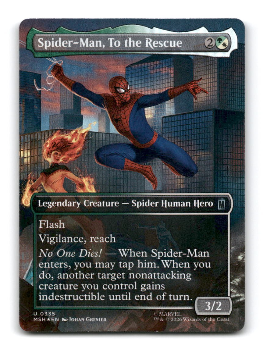 Spider-Man, To the Rescue (Borderless)