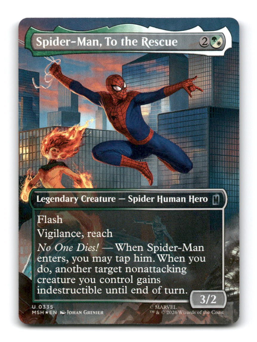 Spider-Man, To the Rescue (Borderless)