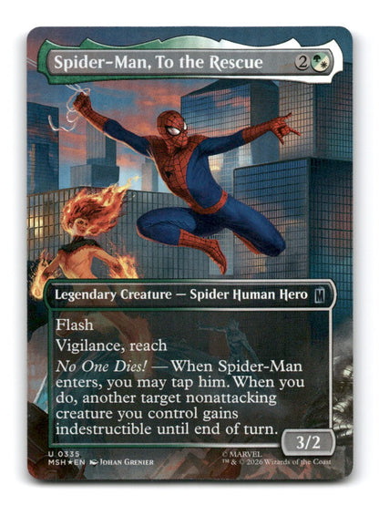 Spider-Man, To the Rescue (Borderless)