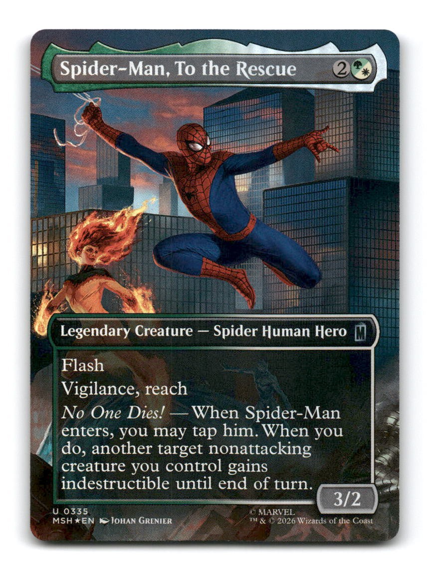 Spider-Man, To the Rescue (Borderless)